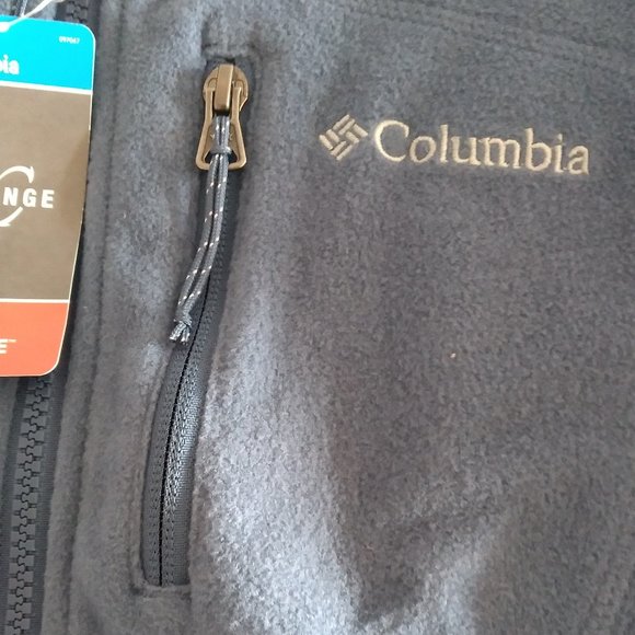 🆕 Columbia Men's Fleece Falls II Full Zip, Medium - Dark Mountain. NWT, Auth. - Picture 6 of 7